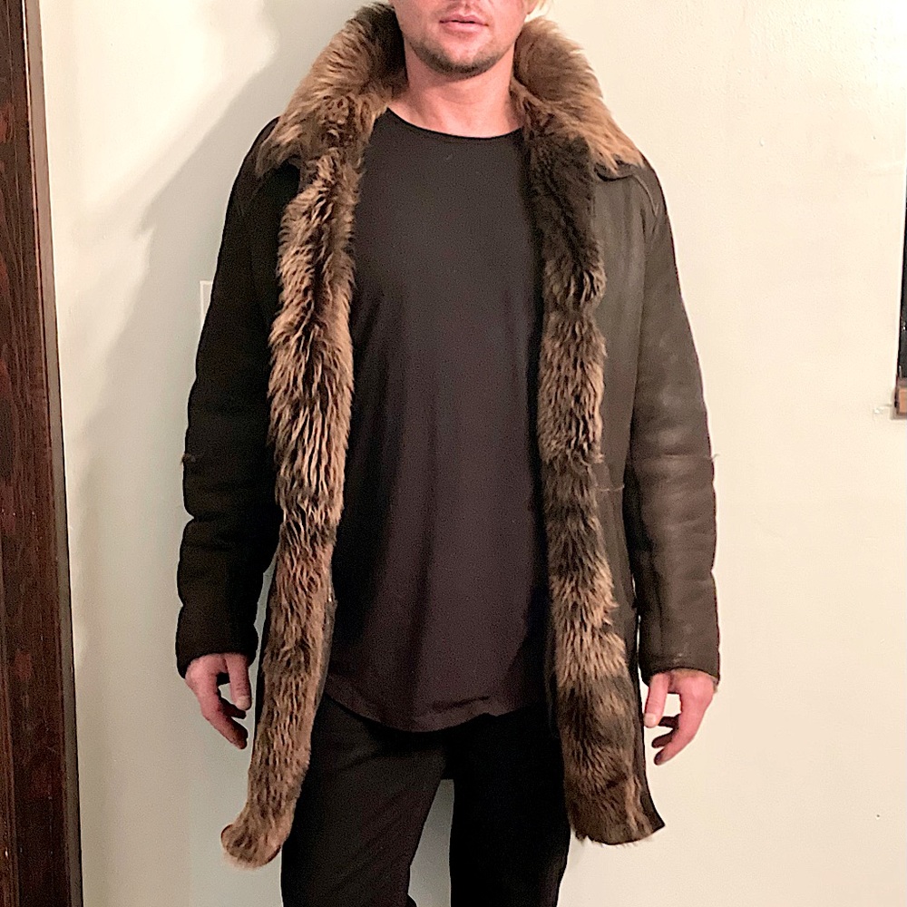 NIVOLA Shearling Fur Coat